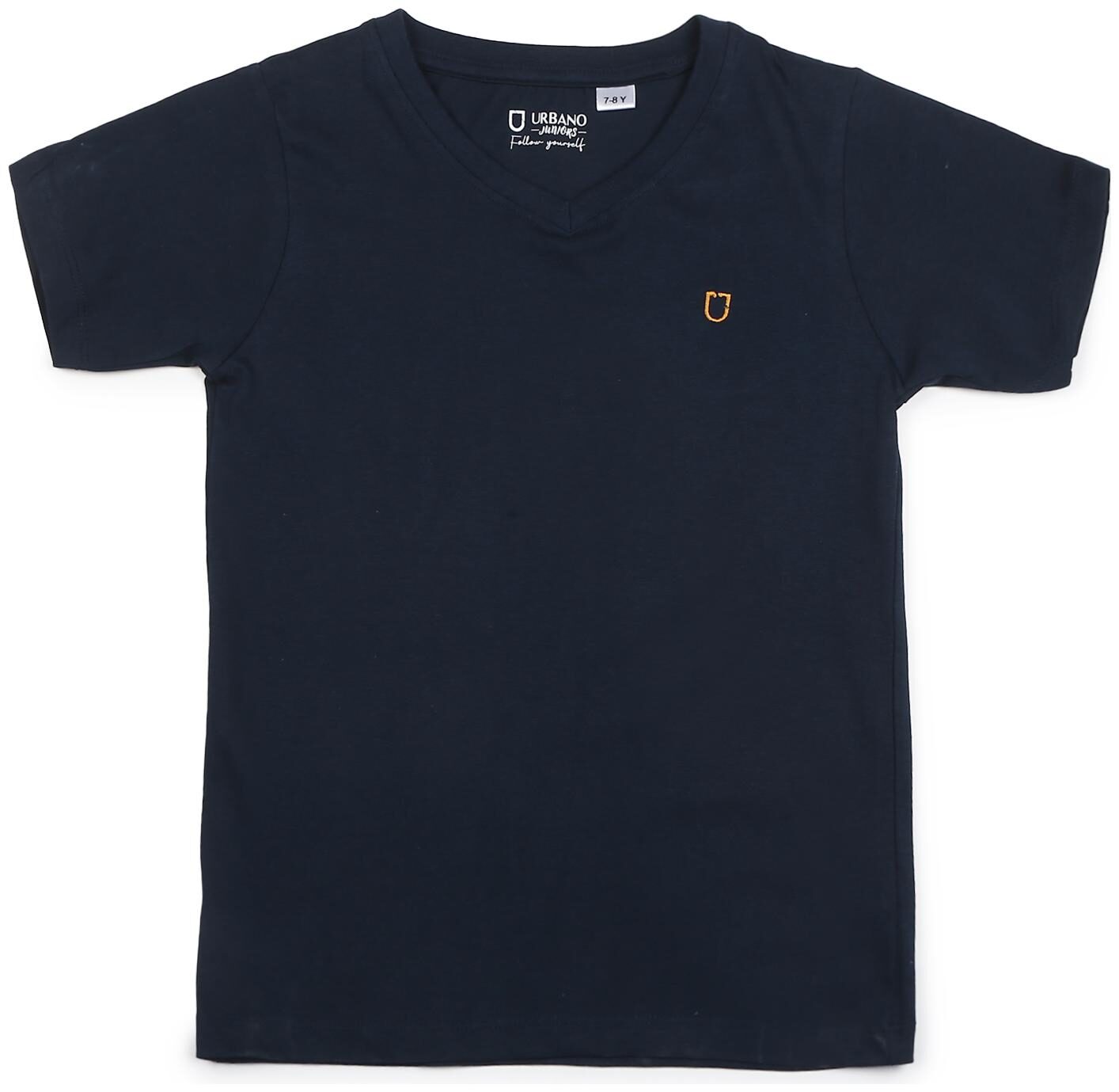 

Urbano juniors Boy Cotton Solid T-shirt - Blue