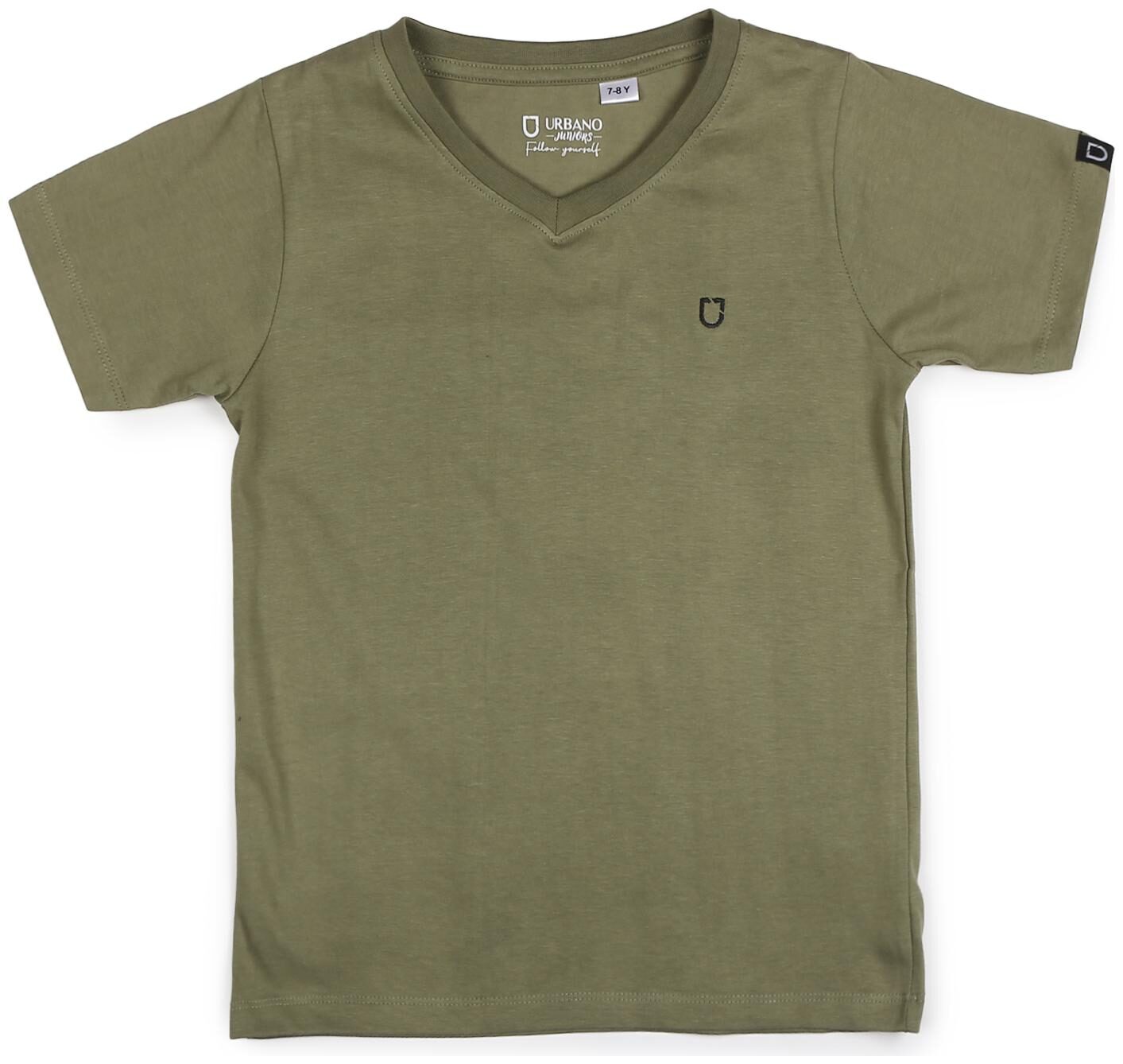 

Urbano juniors Boy Cotton Solid T-shirt - Green