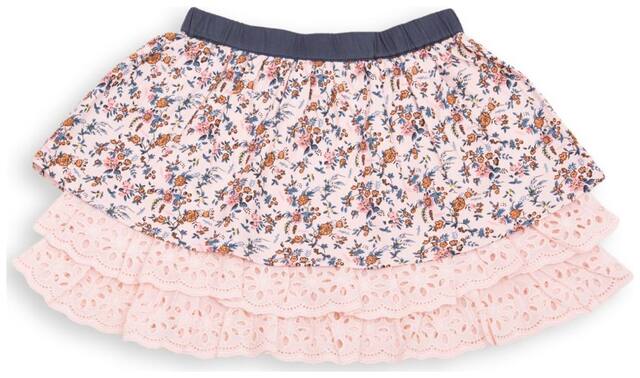 U.S. Polo Assn. Girl Cotton Solid Straight skirt - Pink