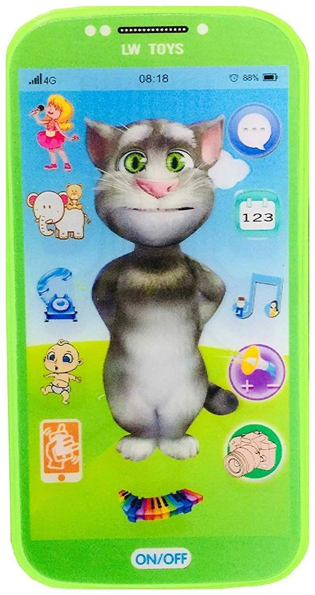 

VBE Musical My First Touch Screen Mobile Phone with Light and Sound Effect and A Neck Holder
