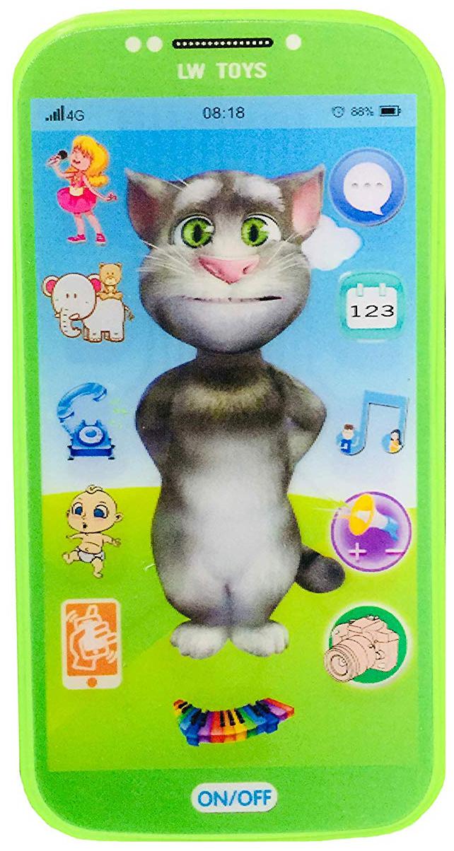 

VBE My First Touch Screen Mobile with Light and Sound Effect With A Neck Holder For Kids