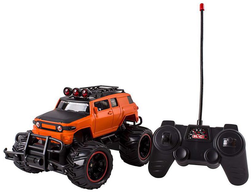 

VBE Remote Control Mad Racing Car Cross Country Hummer Style Truck 1 20 for kids (Orange)