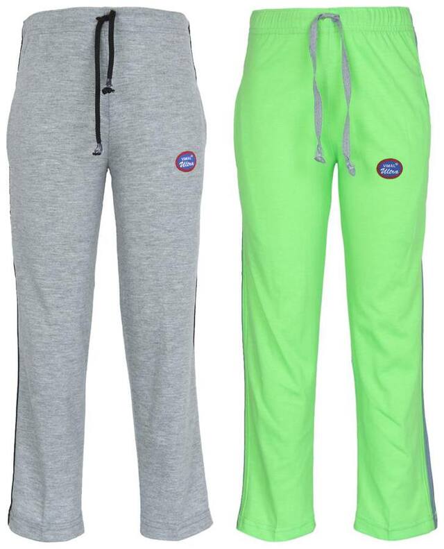 VIMAL JONNEY Boy Blended Track pants - Green