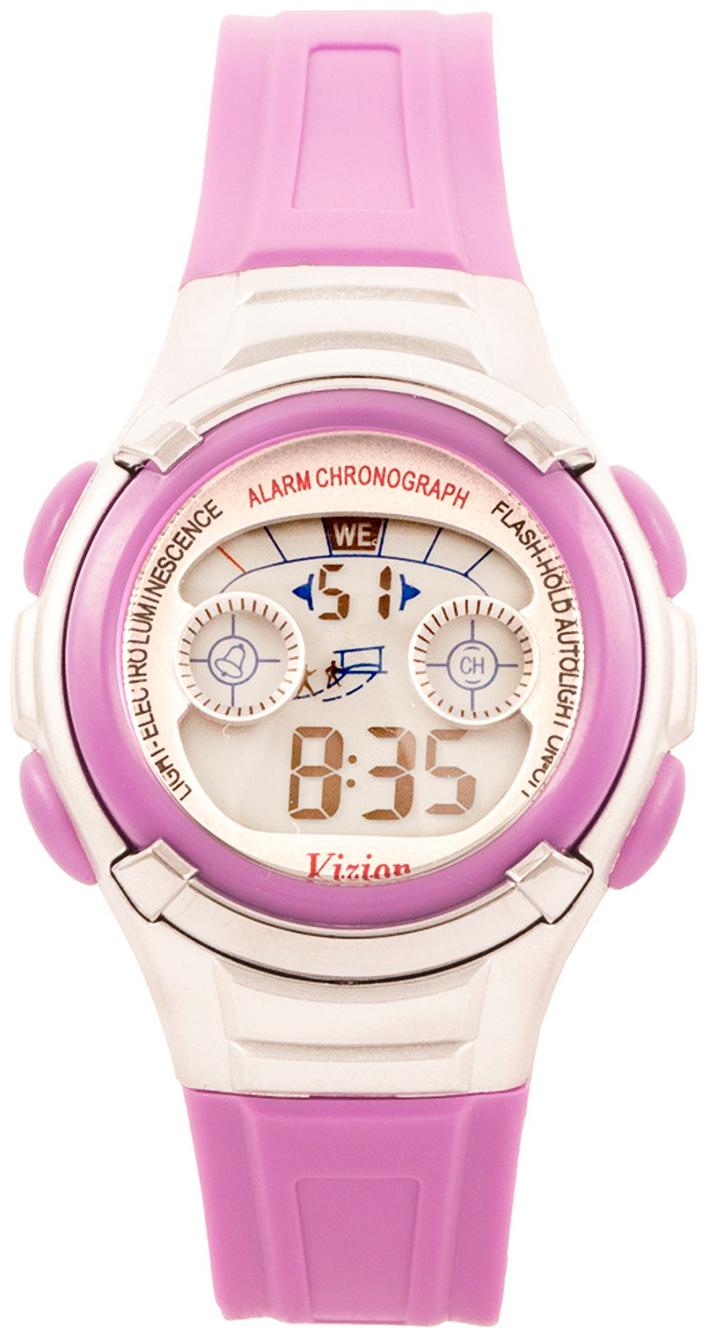 

Vizion Digital Multi-color Dial Sports-alarm-backlight Watch For Kids-v-8523b-7