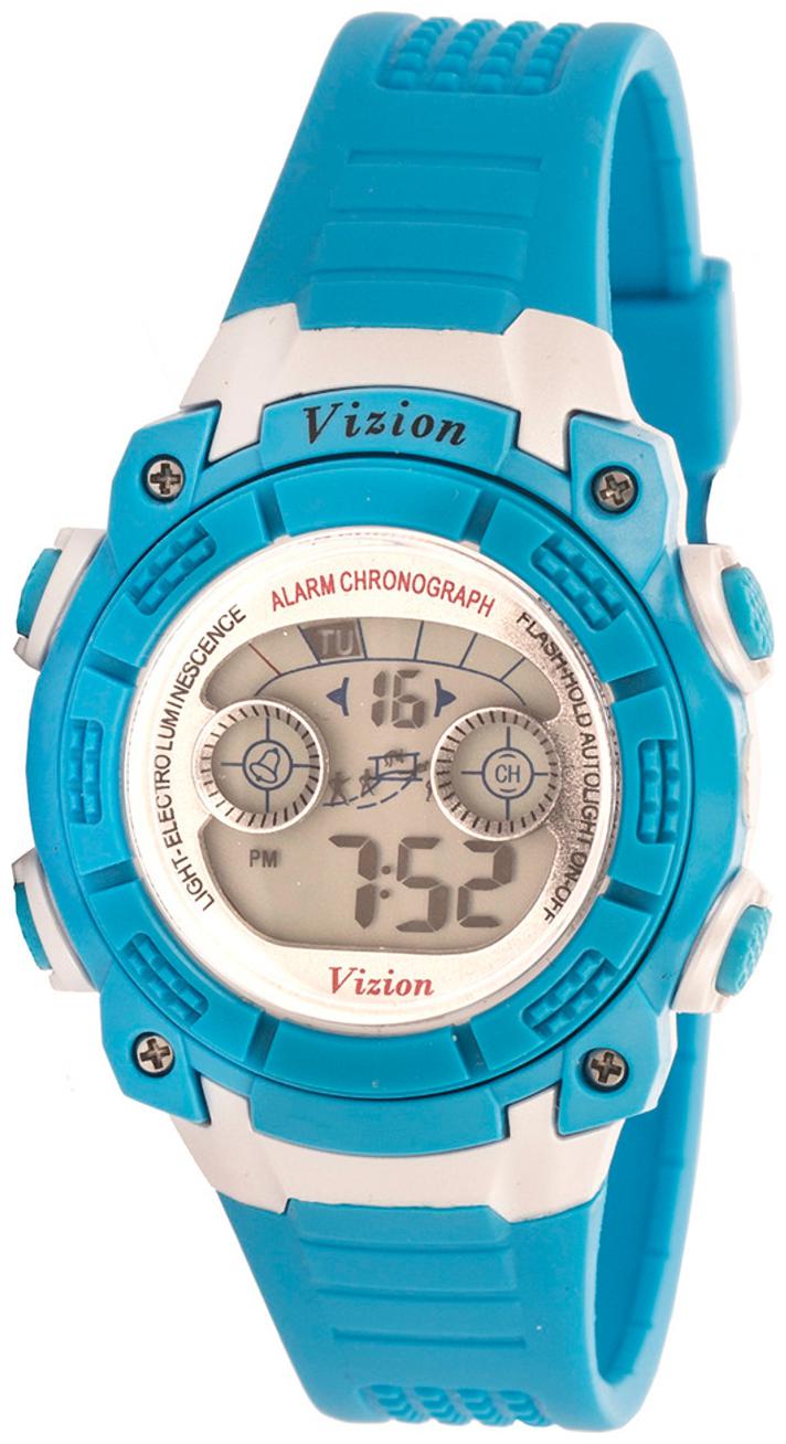 

Vizion Digital Multi-color Dial Sports-alarm-backlight Watch For Kids-v-8017b-7