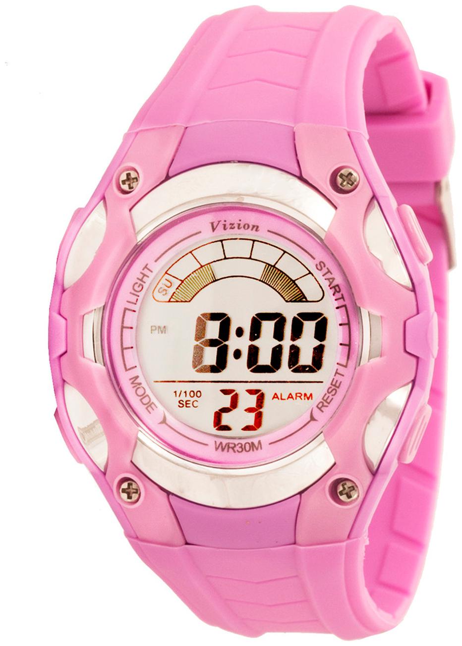 

Vizion Digital Multi-color Dial Sports-alarm-backlight Watch For Kids-v-8528019-7