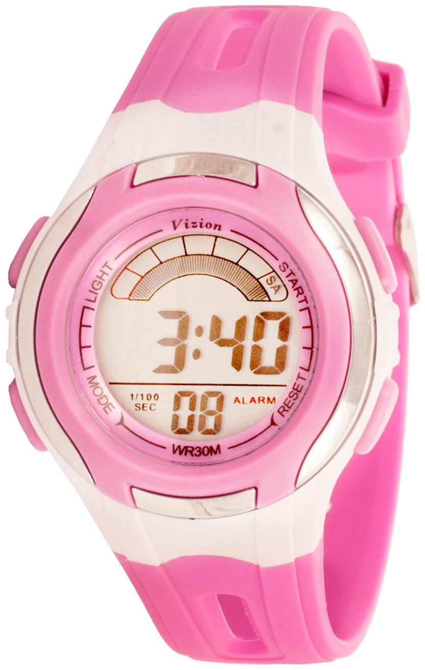 

Vizion Digital Multi-color Dial Sports-alarm-backlight Watch For Kids-v-854519b-4