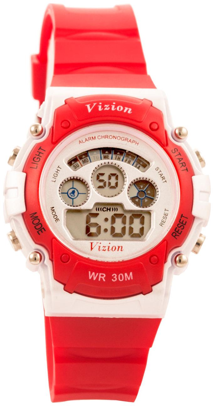 

Vizion Digital Multi-color Dial Sports-alarm-backlight Watch For Kids-v-8552b-7