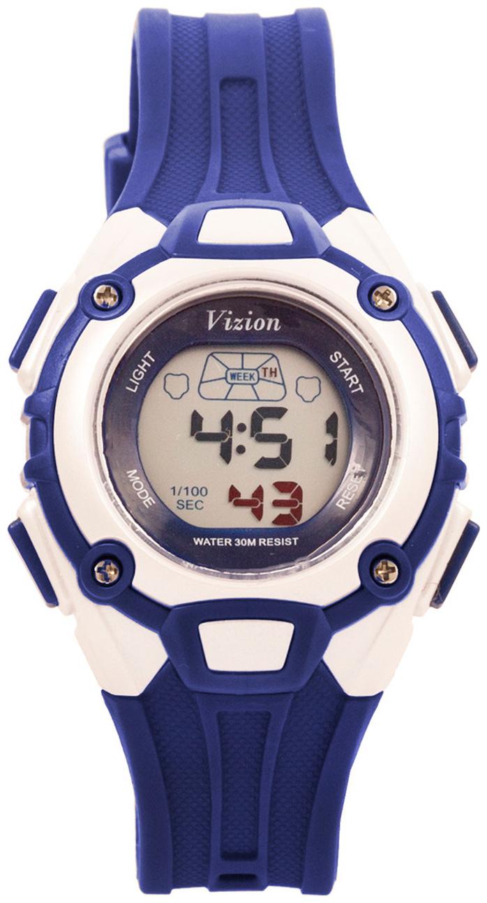 

Vizion Digital Multi-color Dial Sports-alarm-backlight Watch For Kids-v-8548013b-2