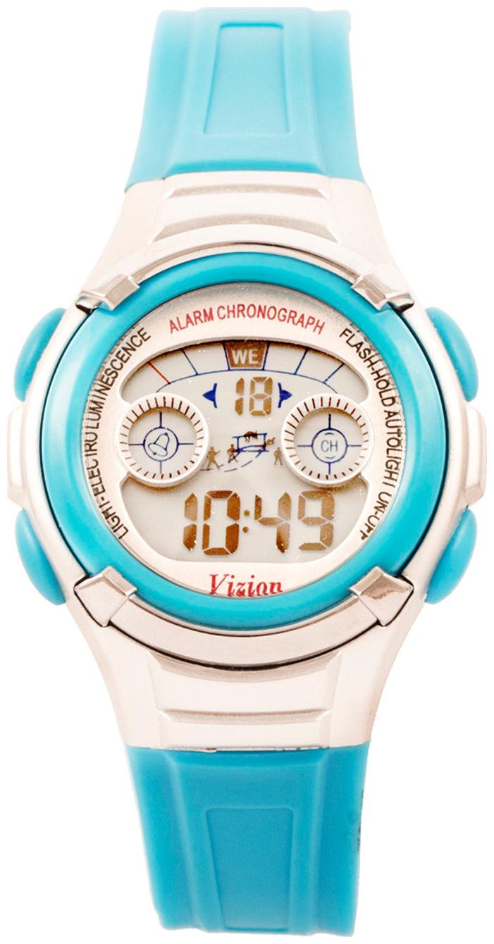 

Vizion Digital Multi-color Dial Sports-alarm-backlight Watch For Kids-v-8523b-8