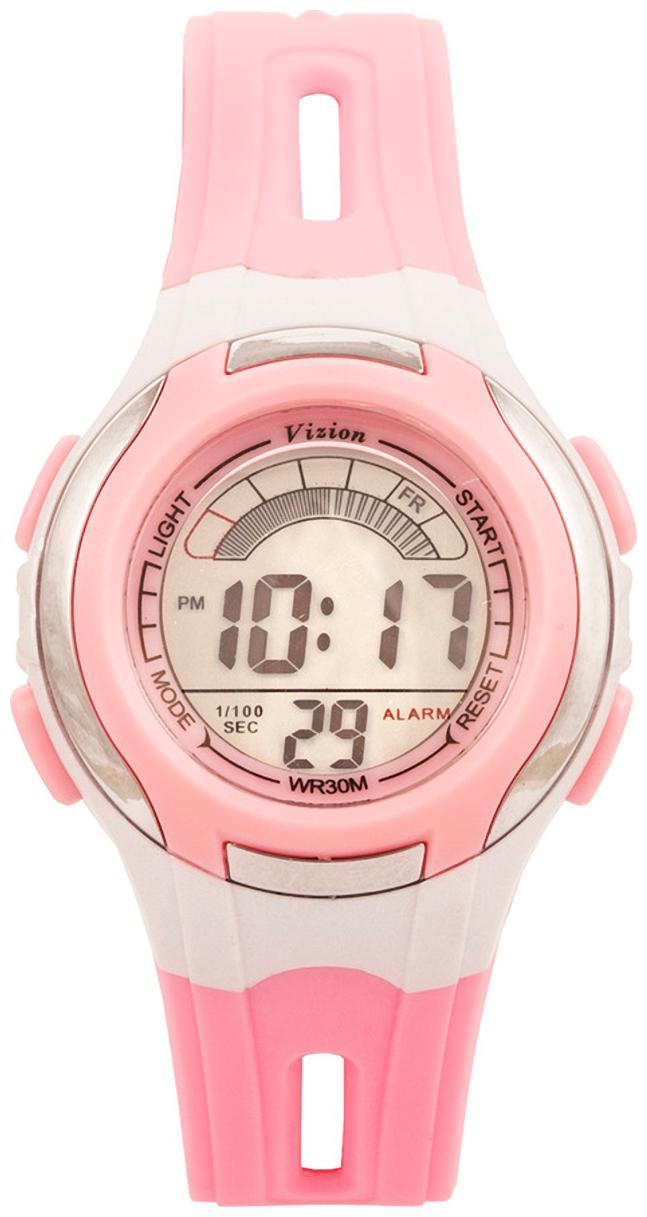 

Vizion Digital Multi-color Dial Sports-alarm-backlight Watch For Kids-v-8545019b-2
