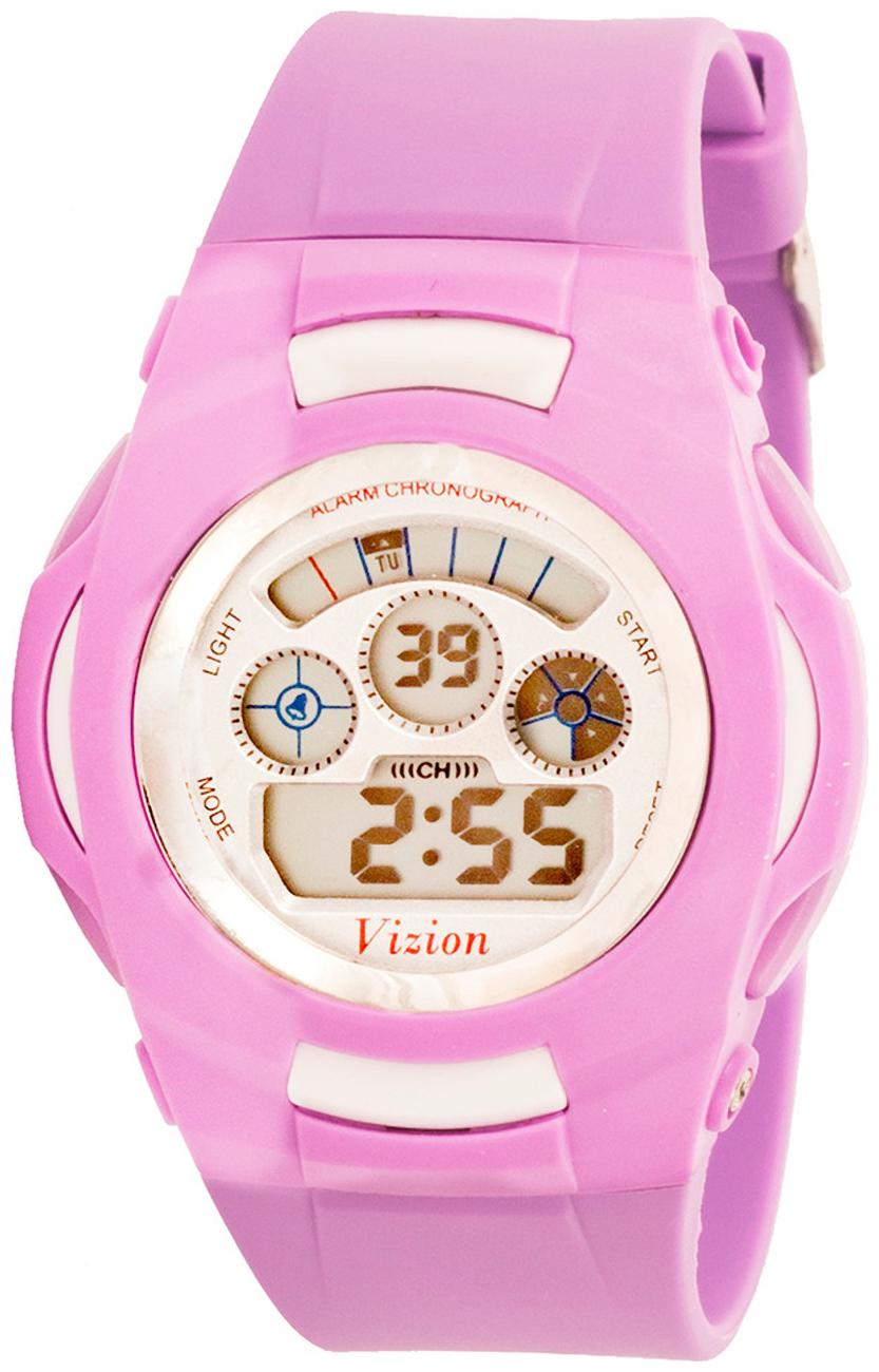 

Vizion Digital Multi-color Dial Sports-alarm-backlight Watch For Kids-v-8522b-8