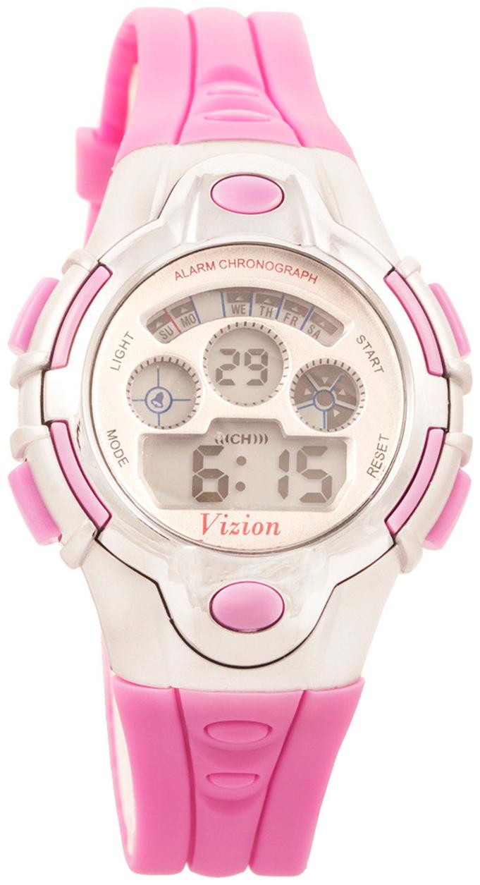 

Vizion Digital Multi-color Dial Sports-alarm-backlight Watch For Kids-v-8502b-7