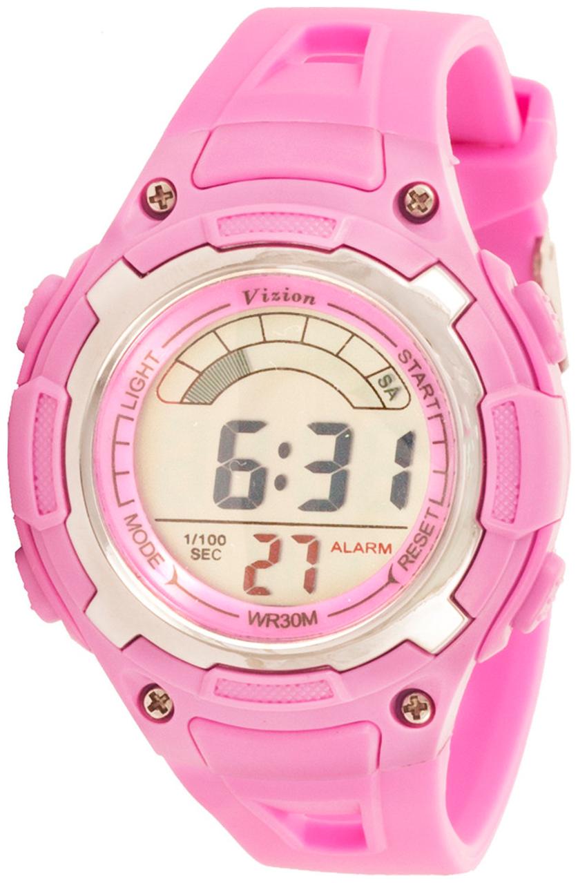 

Vizion Digital Multi-color Dial Sports-alarm-backlight Watch For Kids-v-8529019-4