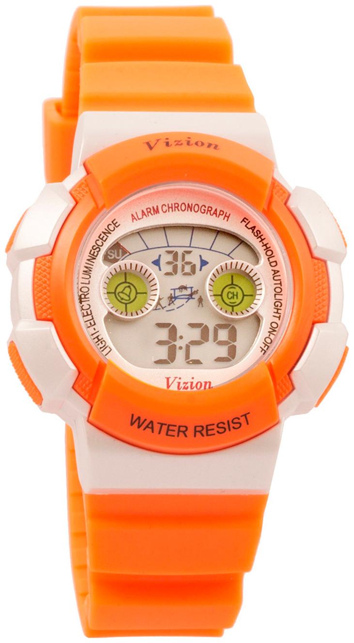 

Vizion Digital Multi-color Dial Sports-alarm-backlight Watch For Kids-v-8540b-6