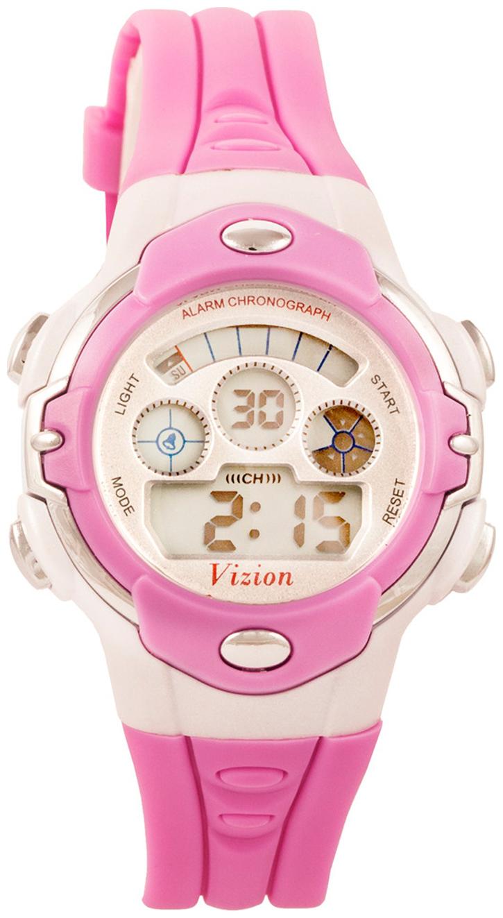 

Vizion Digital Multi-color Dial Sports-alarm-backlight Watch For Kids-v-8532033-4