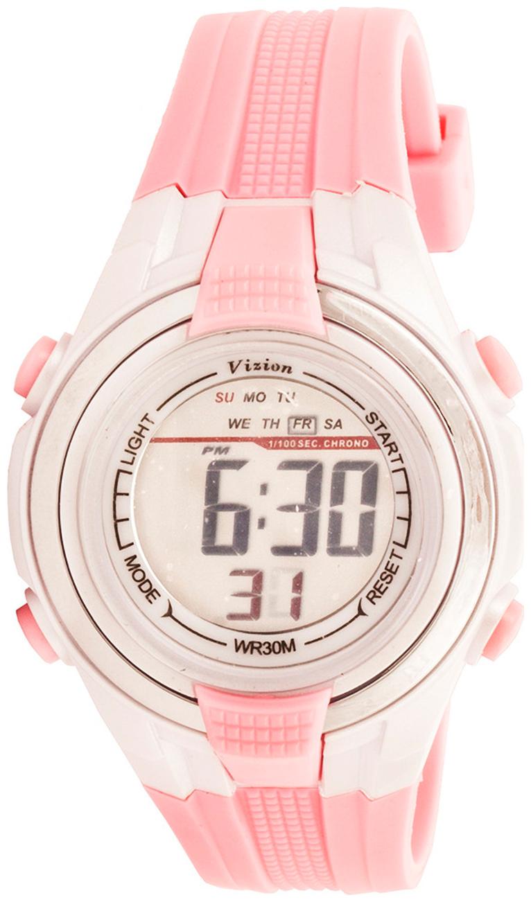 

Vizion Digital Multi-color Dial Sports-alarm-backlight Watch For Kids-v-8020082-3