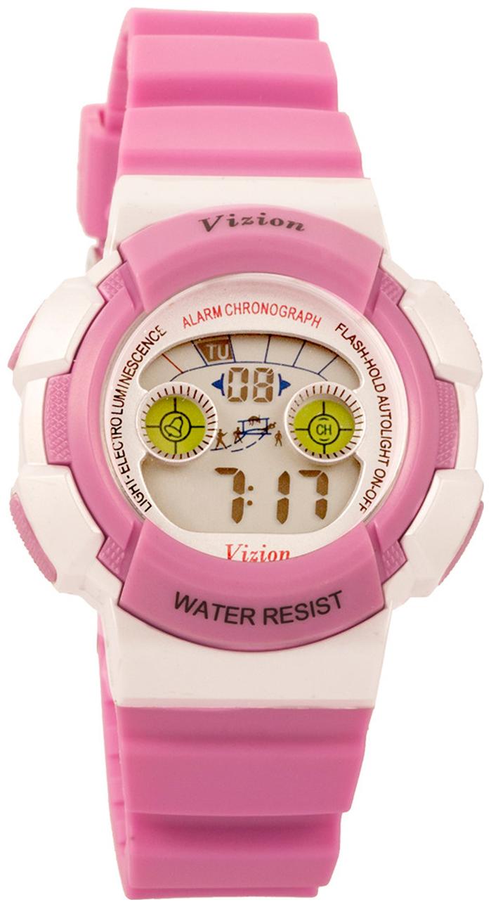 

Vizion Digital Multi-color Dial Sports-alarm-backlight Watch For Kids-v-8540b-4