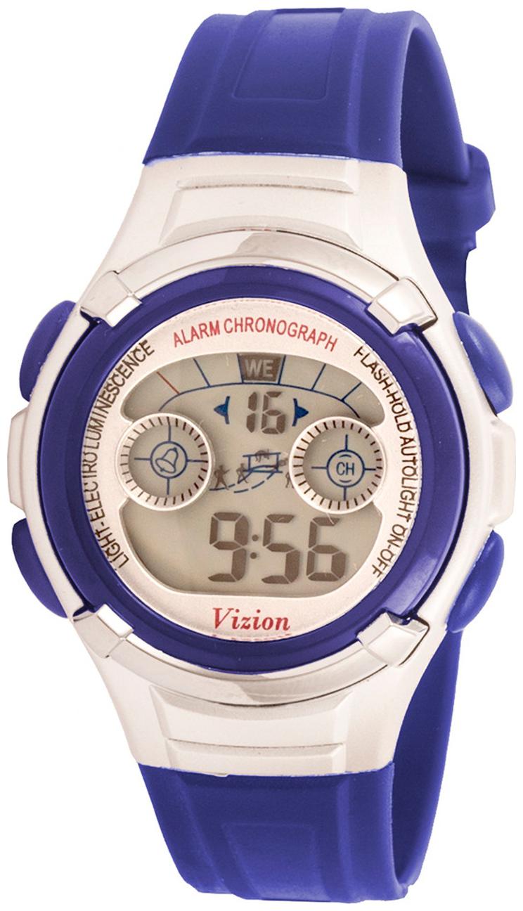 

Vizion Digital Multi-color Dial Sports-alarm-backlight Watch For Kids-v-8523b-6