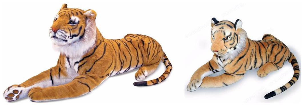 

Vpra Mart Combo Of Tiger Soft Toy And Tiger