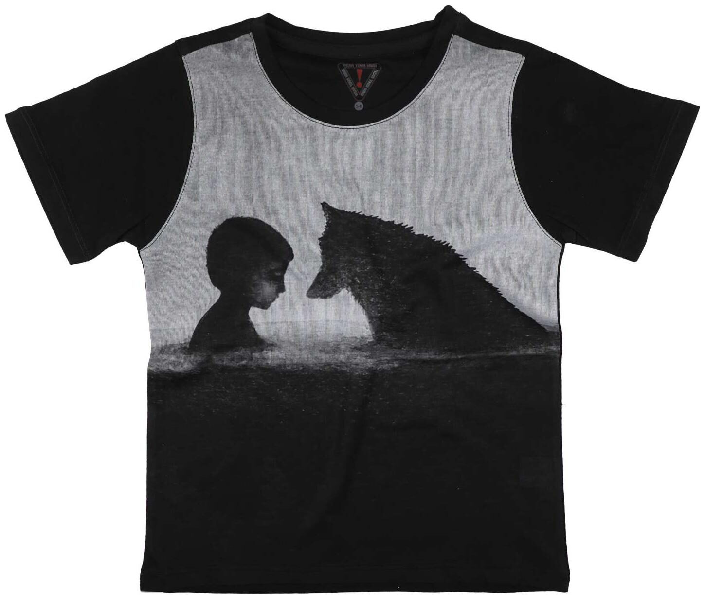 

Wear your Mind Boy Poly cotton Printed T-shirt - Grey