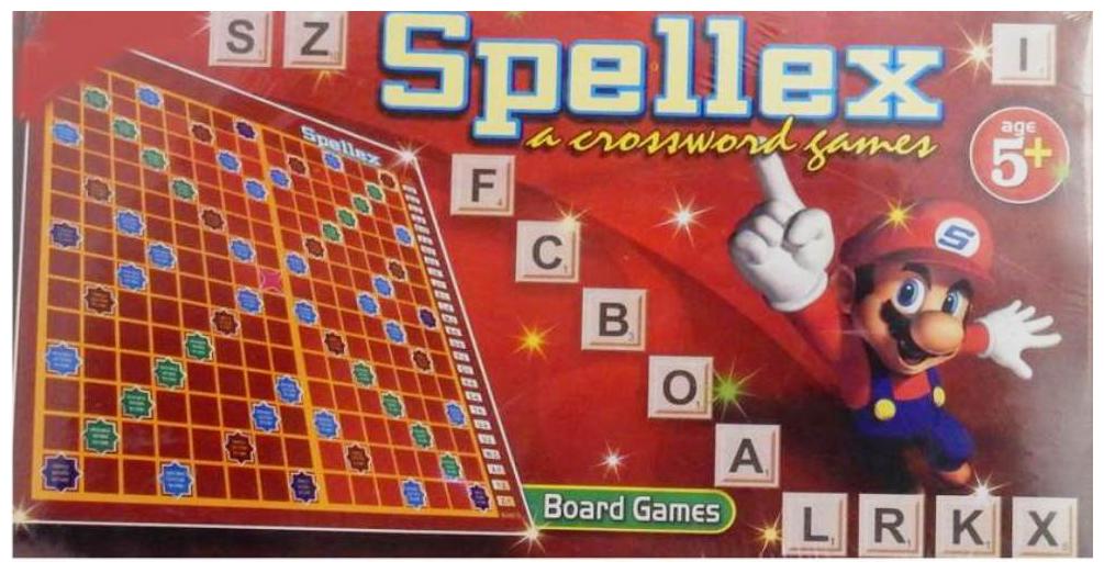 

Word Formation SPELLEX Crossword Board Game