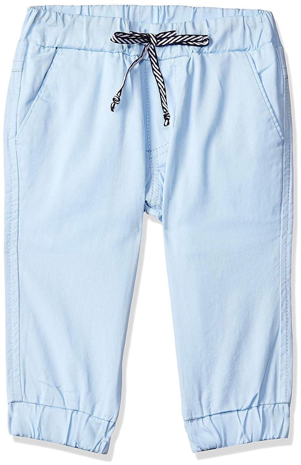 

Wow Mom Baby boy Cotton Solid Trousers - Blue
