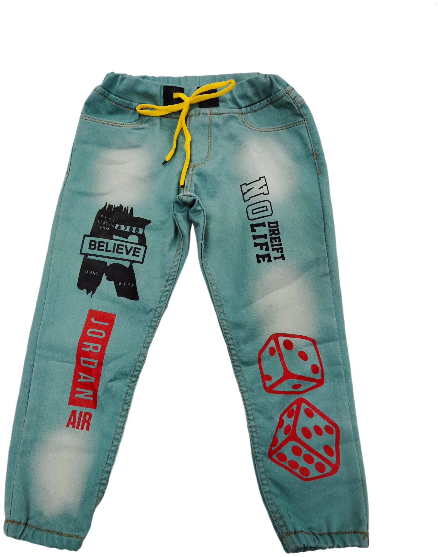 

XBOYZ Boy s Regular fit Jeans - Green