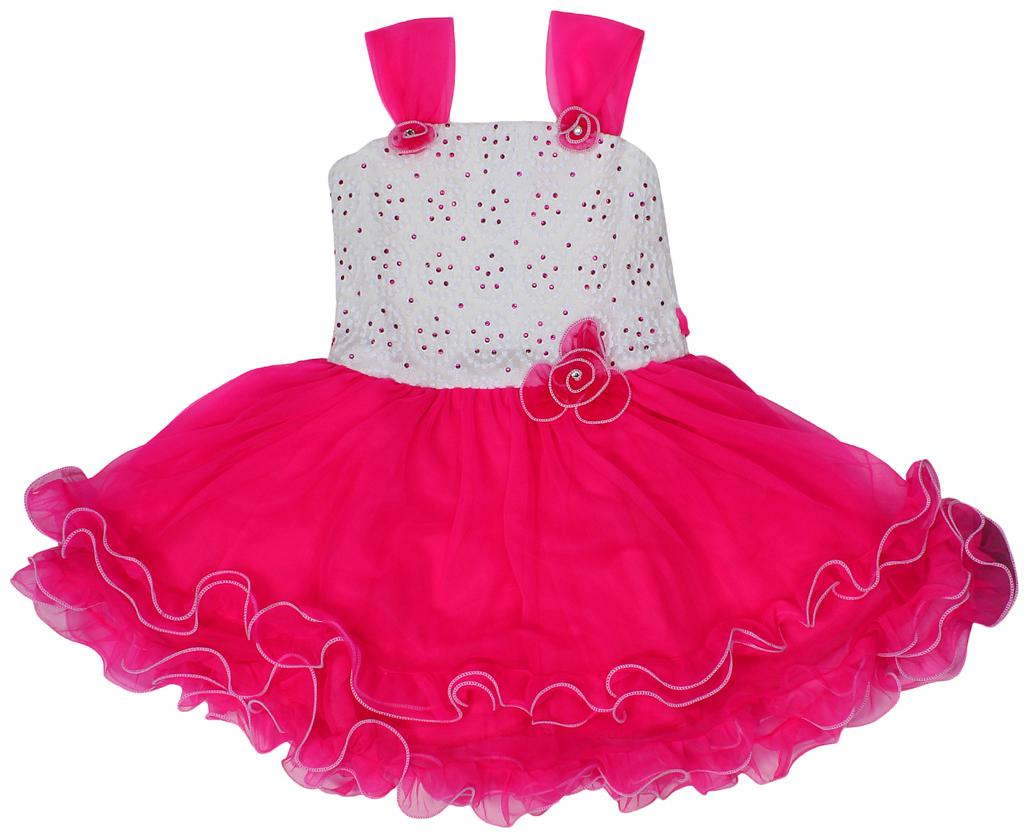 

Yashasvi Baby Girls Layered Dress