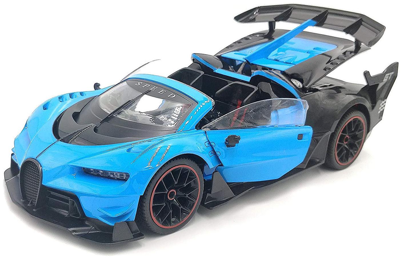

yatri enterprise Bugatti Style Remote Control Rechargeable Car with Opening Doors and Boot Space(Assorted BG3)