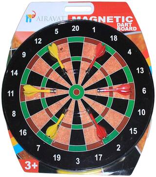 yatri enterprise  Magnetic Dart Game with 6 Darts (34.5cms)