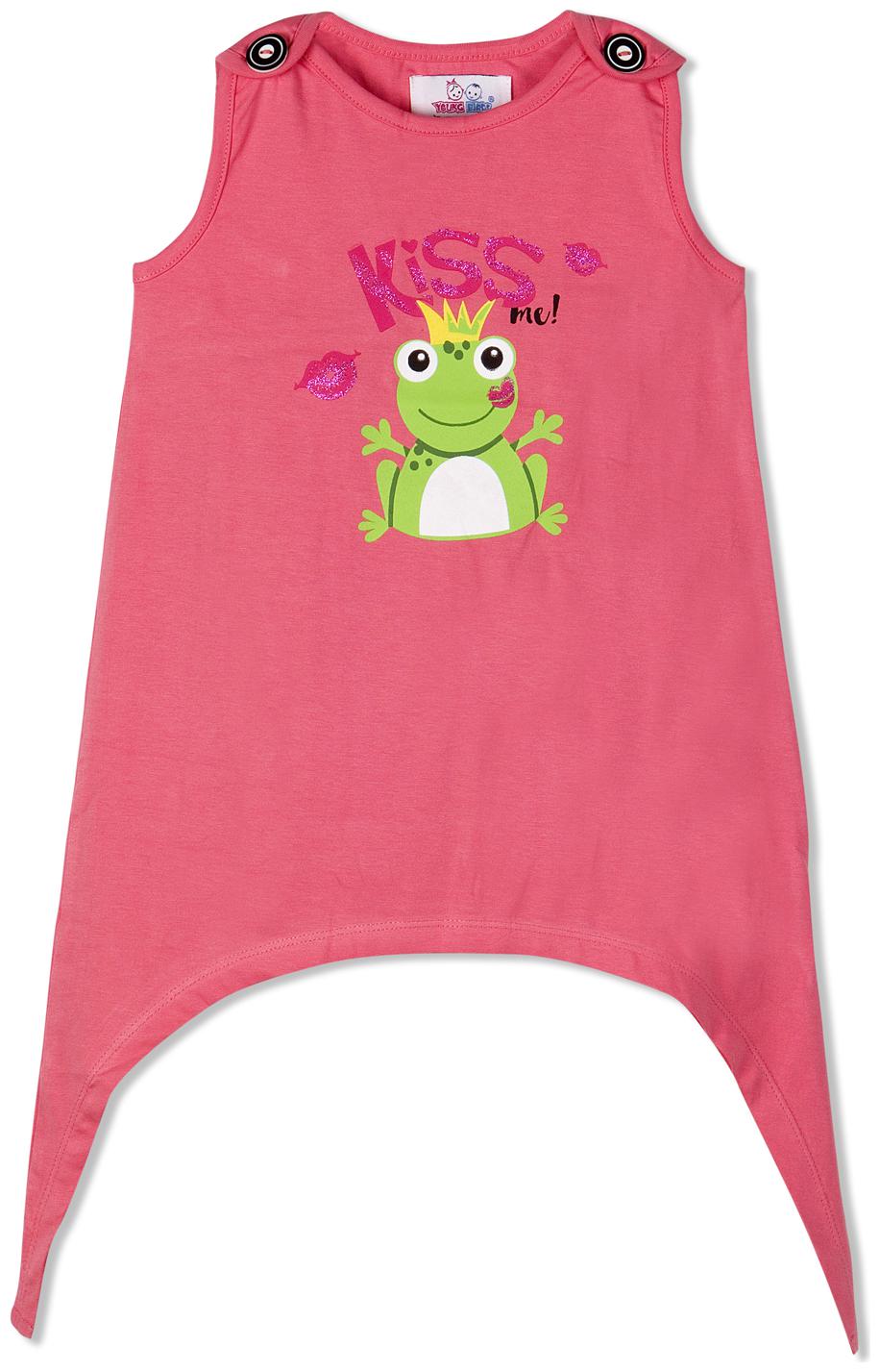 

Young Birds Cotton Printed Top for Baby Girl - Pink