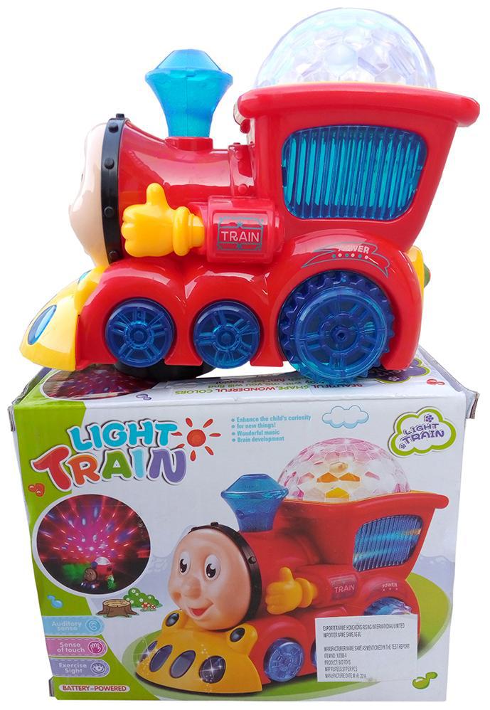 

Zest 4 Toyz Musical Train With 4d Light And Sound With Bump N Go Action