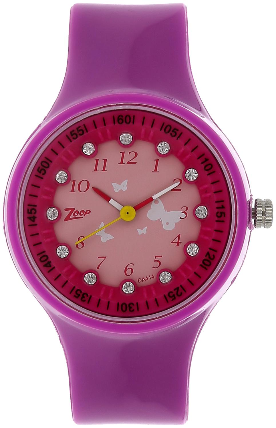 

Zoop Pink Dial Analog Watch for Girls