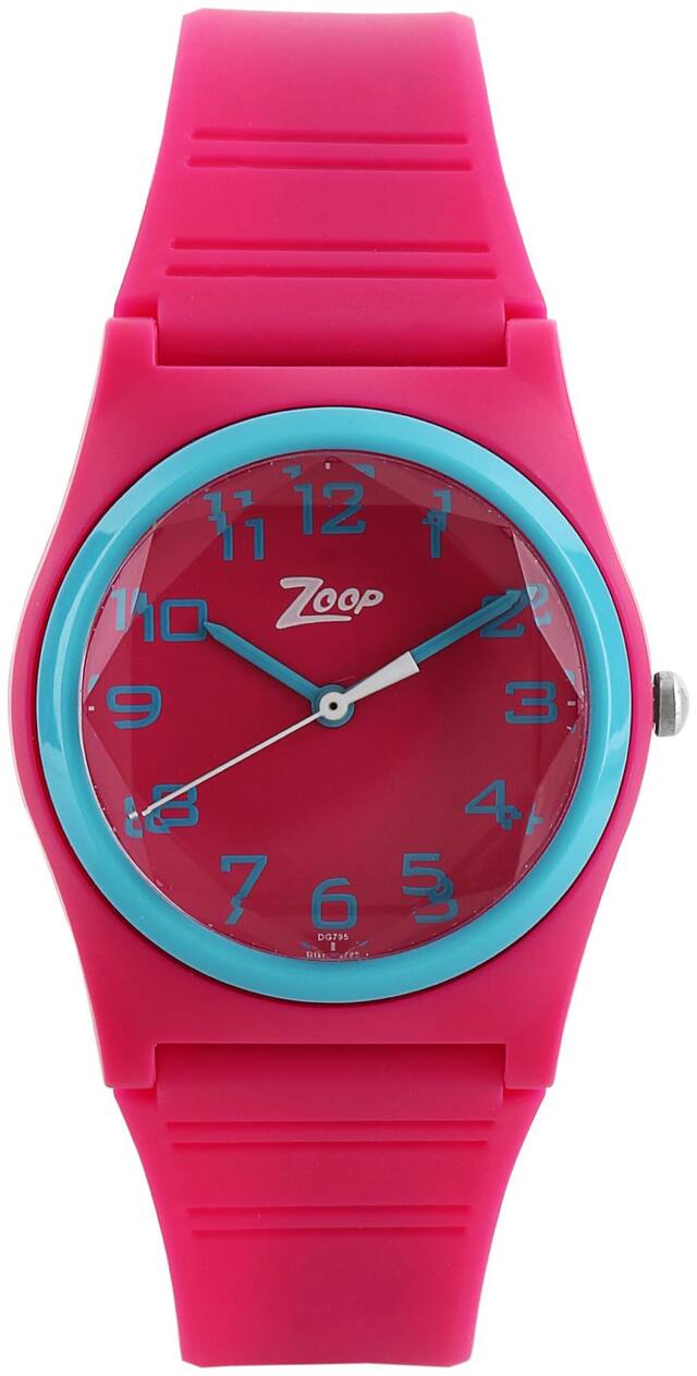 Zoop Pink Dial Analog Watch for Boys