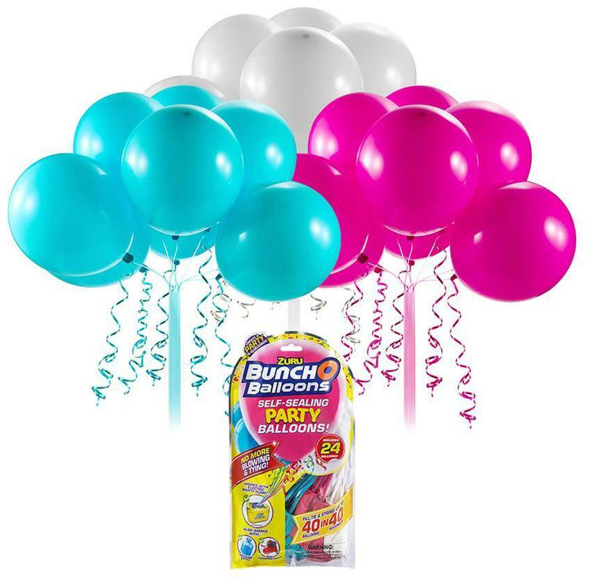 

Zuru Self Sealing Party Balloons Multi Color Pack 24 PCS
