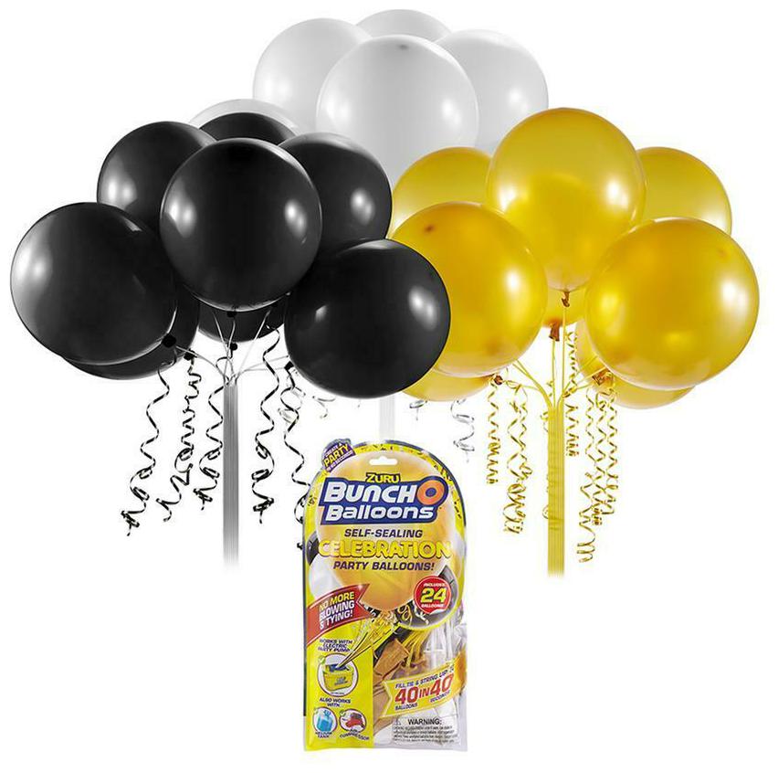 

Zuru Self Sealing Party Balloons Multi Color Pack 24 PCS