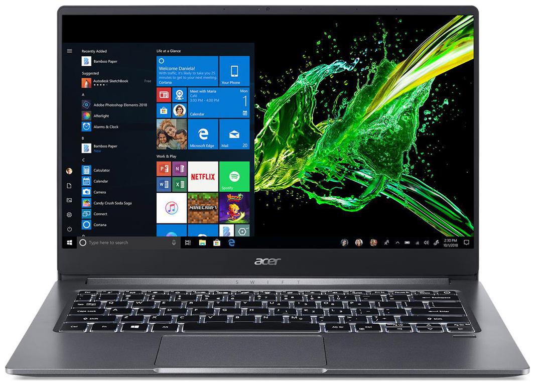 

Acer Swift 3 SF314-57G 14-inch Laptop (10th Gen Intel Core i5-1035G1 processor 8GB LPDDR4 512 SSD Windows 10 2GB NVIDIA GeForce MX250 Graphics Thunderbolt 3) (Steel Grey 1 18 kg)