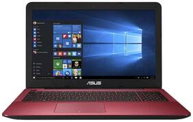 Asus A555LF-XX232D (90NB08H4-M03430) (Core i3 (4th Gen)/ 4 GB /1 TB/39.6 cm (15.6)/Free DOS) (Glossy Gradient Red)