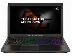 Asus GL553VE-FY127T ROG (Core i7- 7th Gen/16GB DDR4/256GB SSD+ 1TB HDD/15.6 Full HD/4GB GTX1050Ti/Win10) (Black)