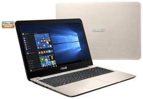 Asus R558UR-DM124D (90NB0BF3-M01550) (Core i5 (6th Gen)/4 GB/1 TB/15.6(39.62 cm)/DOS/2 GB)(Golden)
