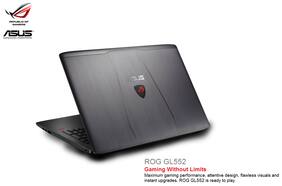 Asus ROG GL552VW-CN426T Notebook (90NB09I3-M05010) (Core i7 (6th Gen)/8 GB/1 TB/39.624 cm (15.6)/Windows 10/4 GB Graphics) (Grey Metal)