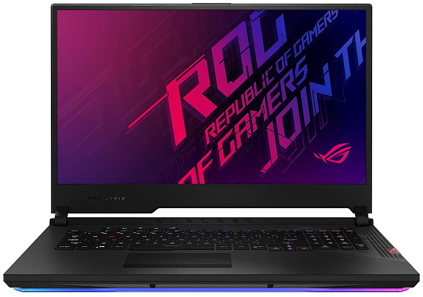 

ASUS ROG Strix Scar 17 (Intel Core i7 10th Gen 16 GB DDR4 1 TB SSD 43 94 cm (17 3 inch) 8 GB NVIDIA GeForce RTX Windows 10) G732LXS-HG010T (Original Black 2 99 kg)