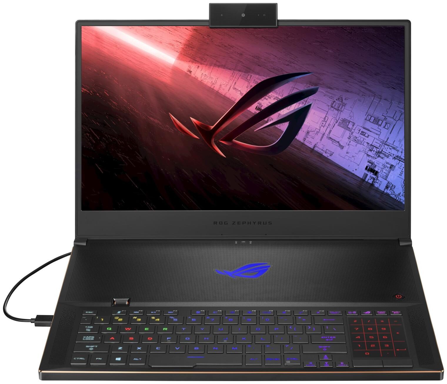 

Asus ROG Zephyrus S17 Core i7 10th Gen - (16 GB 1 TB SSD Windows 10 Home 6 GB Graphics NVIDIA Geforce RTX 2060) GX701LV-EV039T Gaming Laptop (17 3 inch Black Metal 2 6 kg)