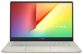 Asus VivoBook Core i5-8th Gen (8 GB/1 TB HDD + 256 GB SSD/(35.56 cm (14 inch)/Windows 10 Home) S430UA-EB155T Thin and Light Laptop (Icicle Gold  1.6 kg)
