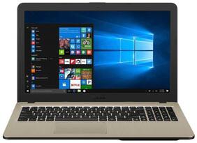 Asus Vivobook X540MA (Pentium Quad Core/ 4 GB RAM/1 TB HDD/ 15.6 Inch/ Windows 10 Home) X540MA-GQ098T Thin & Light Laptop  (Black  1.8 kg)