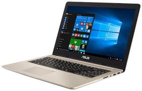 ASUS VivoBook Pro 15 (Core i7-7th Gen/16 GB/1 TB + 128 GB SSD/39.62 cm (15.6 Inch) UHD /Windows 10/4GB Graphics) Thin & Light Laptop N580VD-FI418T (Gold  2Kg)