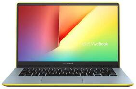 Asus VivoBook Core i5-8th Gen (8 GB/1 TB HDD + 256 GB SSD/(35.56 cm (14 inch)/Windows 10 Home) S430UA-EB152T Thin and Light Laptop (Silver;Yellow  1.6 kg)