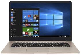 Asus VivoBook S15 S510 (Core i5-8th Gen /8 GB/ 1 TB+128 GB SSD/38.1 cm (15 Inch) FHD/Windows 10/ 2 GB Graphics) Thin & Light Laptop UN-BQ070T (Gold  1.7 Kg)