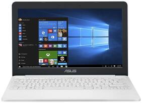 Asus Vivobook E203Nah-Fd081T (Intel Cdc-N3350/ 2Gb Ram/ 500 Gb Hdd / 29.46 Cm (11.6 Inch) / Hd / Led/ Windows 10 /(White ; 1.2 Kg)